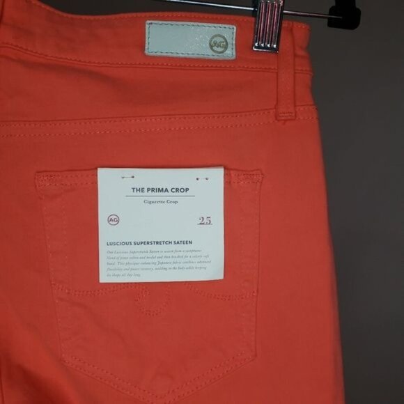 NWT AG Adriano Goldschmied | Mid Rise Cigarette Crop - Picture 5 of 15